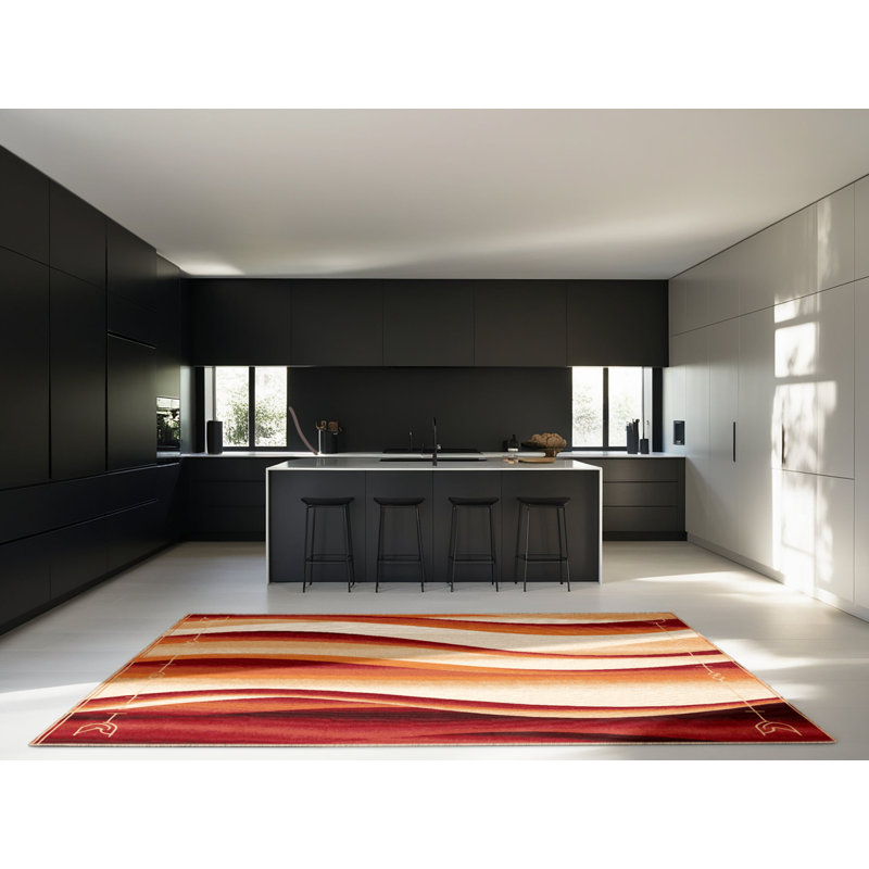 Duskbound Crests Rug, Square 4'
