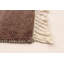 Tapis brun foncé et vert Hamid Finest Gabbeh 4 pi 2 po x 6 pi 4 po