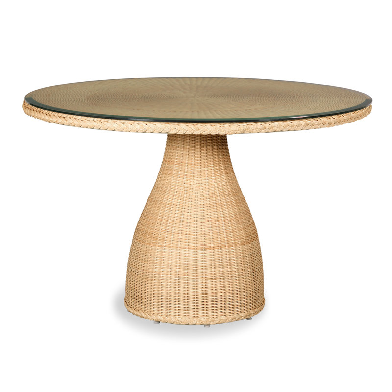 Round Glass Dining Table