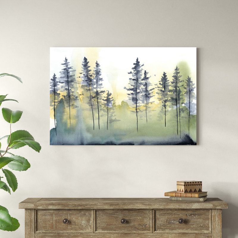 " Shadow Forest II " by Chariklia Zarris, 32" H x 48" W x 1" D