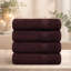 Ensemble de serviettes 100% coton super doux et absorbant Como-23074010-106905413