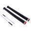 Paire de ressorts de torsion pour porte de garage de 0,234 x 2 x 31 pouces avec barres d'enroulement