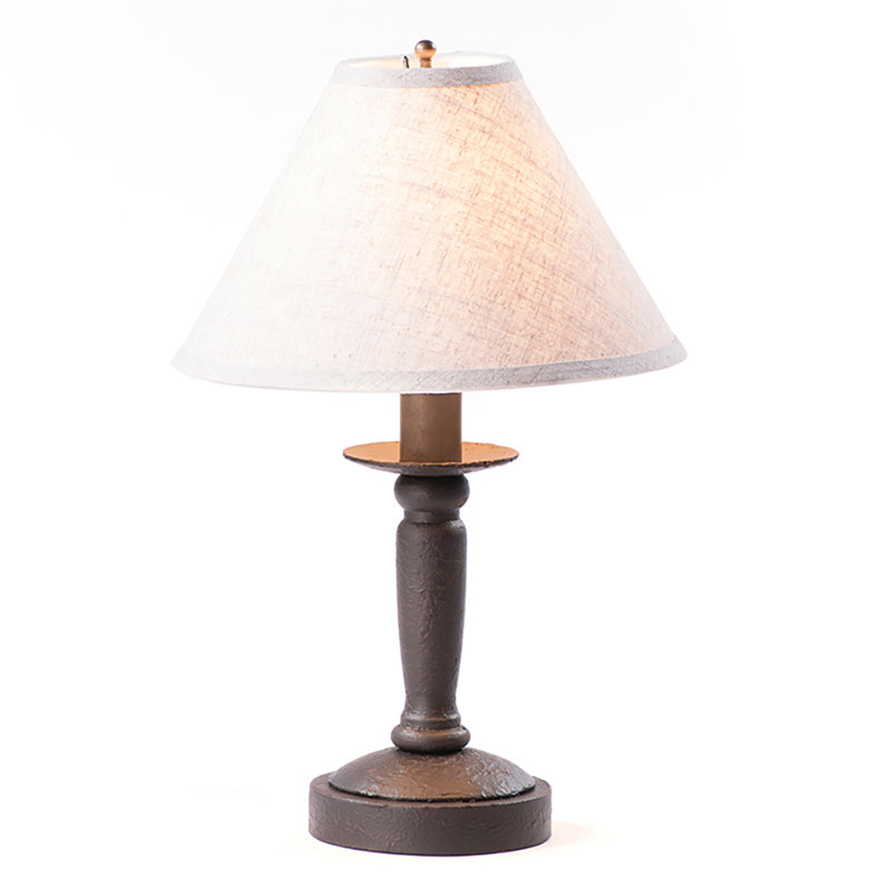 Lampe de table 19 po Kirk, Noir Americana