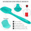 Résistant à la chaleur 600? Ensemble de 5 spatules en caoutchouc de silicone de qualité alimentaire pour la cuisson, la cuisson et le mélange