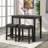 Ereka Button Tufted Counter Height Saddle Stool-1717196491-1717196490