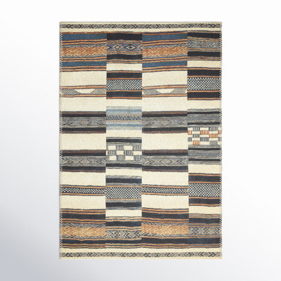 Oniel Striped Multicolor Indoor/Outdoor Area Rug