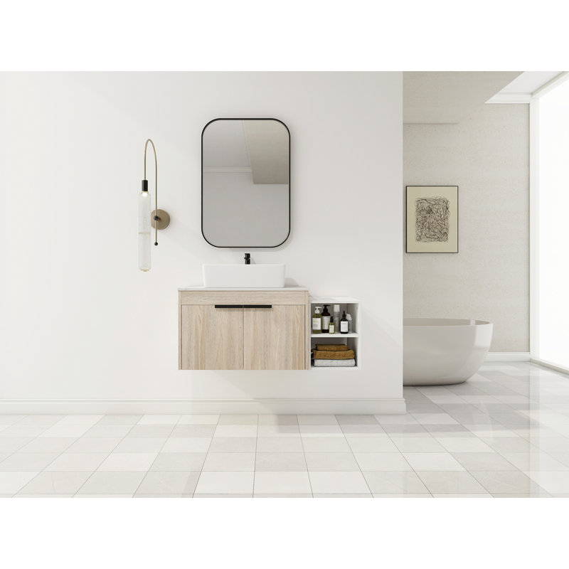 Meuble-lavabo de style moderne 42 po, 42"