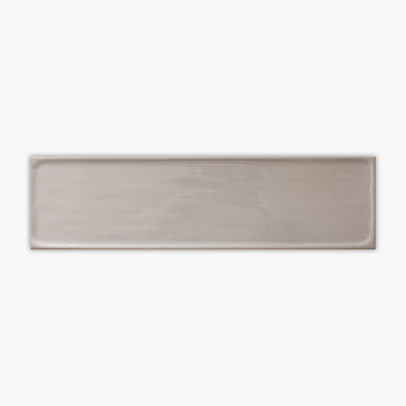 L x l Céramique mosaïque, Flow Tender - gris brillant