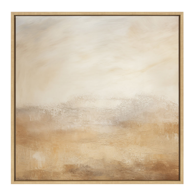 «Tonal Abstract» par The Creative Bunch Studio, reproduction d'art sur toile encadrée