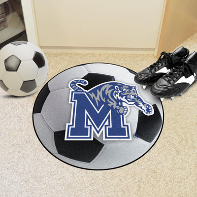 NCAA Non-Slip Geometric Indoor Doormat