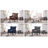 Ameera 30.71'' Wide Upholstered Armchair Nailhead Trim Accent Chair with Rolled Arm and Thick Padded Cushion-974450085