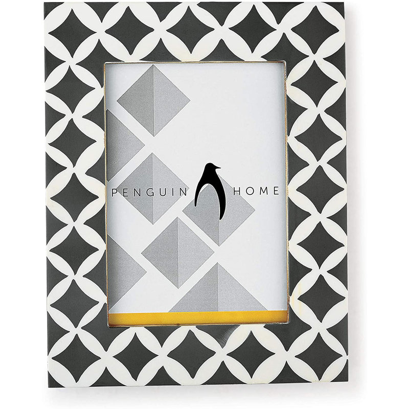 Bevelled Picture Frame, 26.5cm H x 21.8cm W x 26.8cm  D, Grey