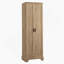 Armoire de rangement polyvalente avec deux portes pour la salle de bain et le bureau, tablettes réglables pour des solutions de rangement flexibles