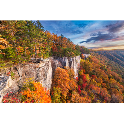 " New River Gorge, West Virgnia, USA Autumn Morning "