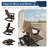 Aunika High Density Polyethylene Multifunctional Folding Adirondack Chair(Set Of 2)-412903556