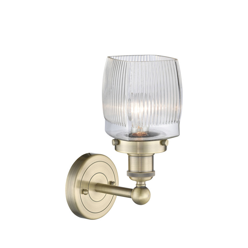 Keenan Armed Sconce, Antique Brass