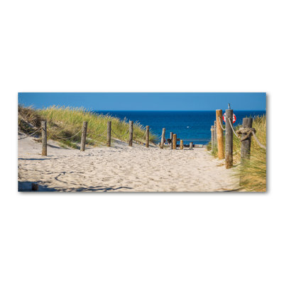 Coastal Dunes - Wrapped Canvas Print