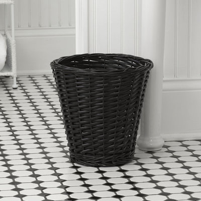Willow Wicker Open Waste Basket
