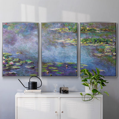 Nymphéas 3 pièces