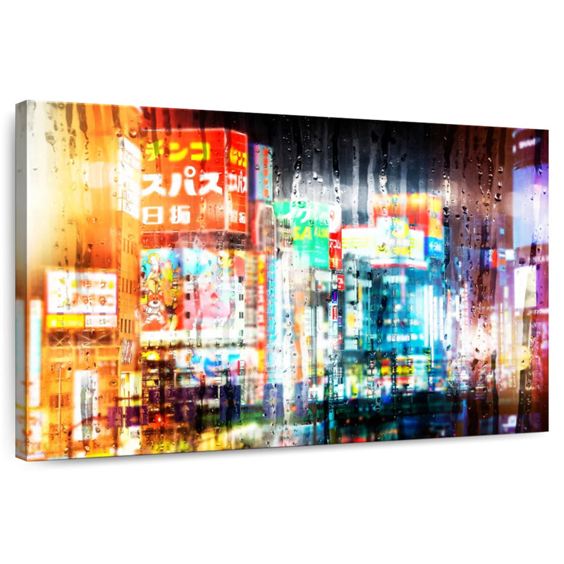 Ravi Behind The Window - Shinjuku, 34" H x 51" W