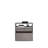 Lateral File With Two Drawers, Medium Gray Finish