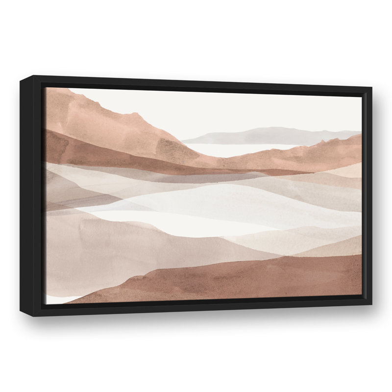 Paysage bohème, H 25,75 po x l 17,75 po x P 1,75 po