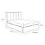 Box Spring Bed Jinesh with Bonell Mattress and Storage-781600783-781600819