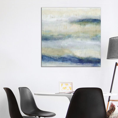 Indigo Motion I by Jaden Blake - Wrapped Canvas Painting