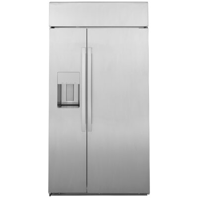 GE Profile Smart Appliances 42"" Wide Side by Side 24.5 cu. ft. Smart RefrigeratorÂ -  PSB42YSNSS