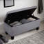 Pearl Upholstered Ottoman Storage Bench-113911365