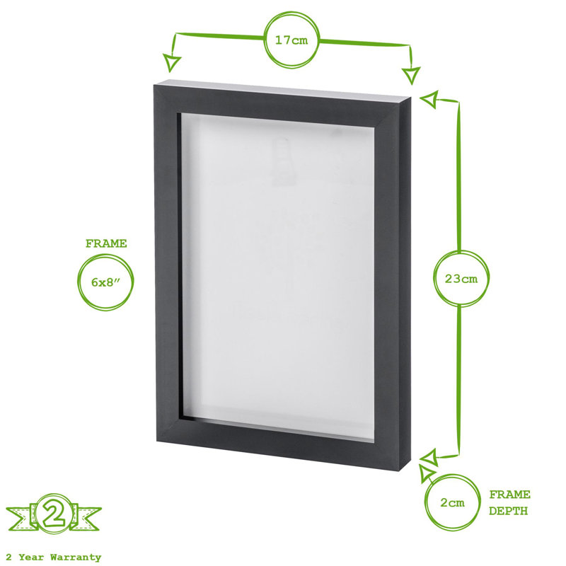 Photo Frame - A5 (6" x 8") - Grey