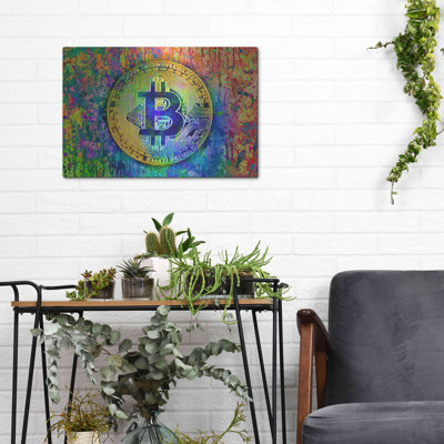 " Bitcoin Pollock, " by Valentyn Artemenko
