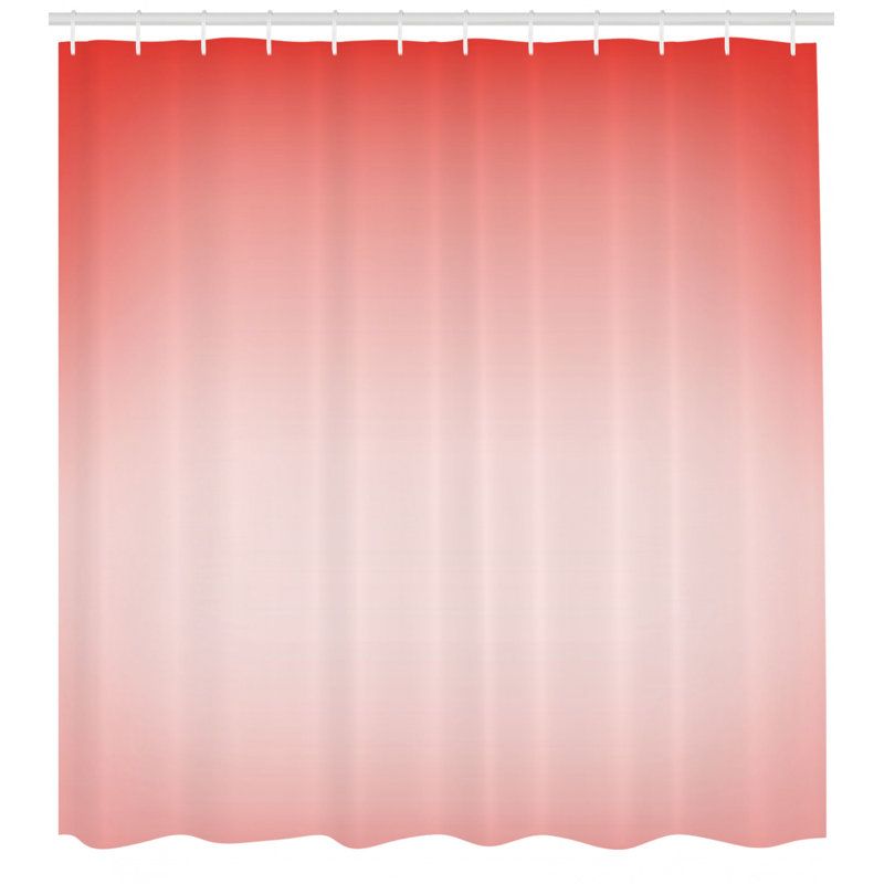 Shower Curtain with Hooks Included, 70" H x 69" W