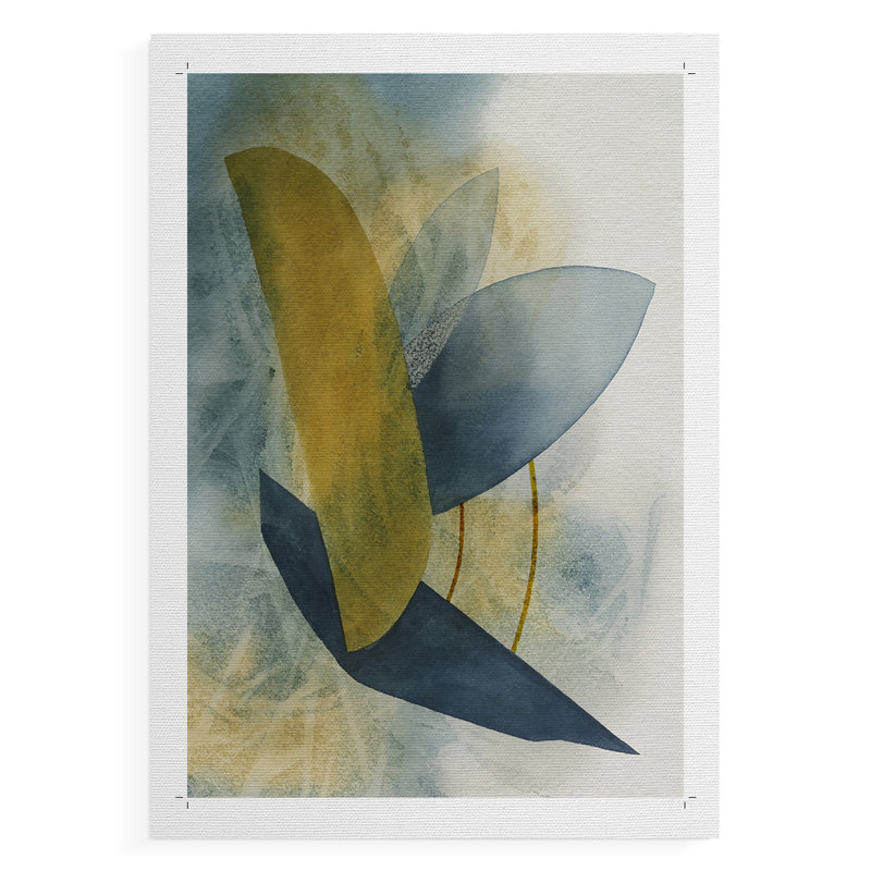 Formes solaires I - Impression sur toile seulement - NON-CADRE, H 12 po x l 8 po