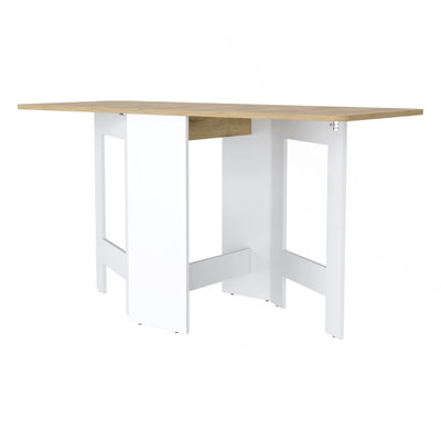 Cole And Macadamia Folding Dining Table