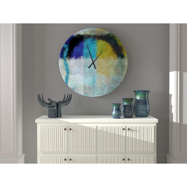 Orren Ellis Oversized Destany Wall Clock | Wayfair