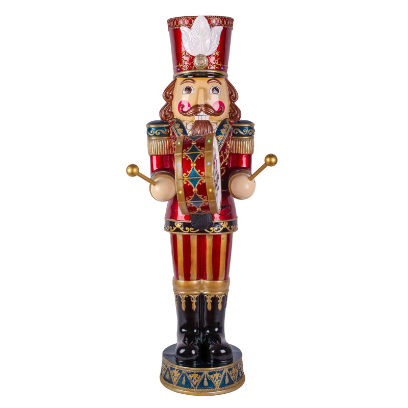 58" Animated Lighted Musical Nutcracker