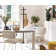 Sixty Upholstered Dining Chair with Metal Frame