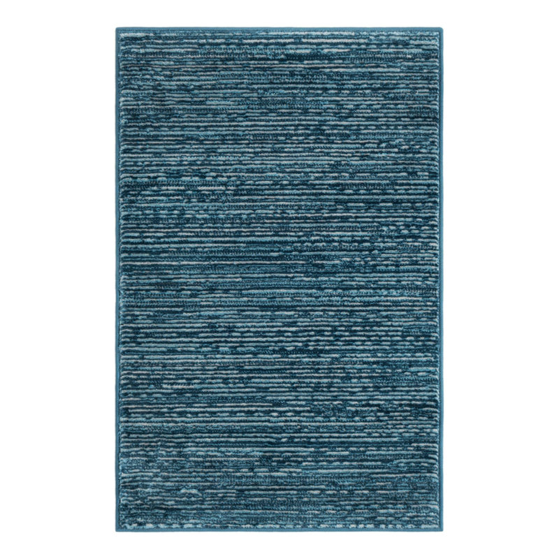 Striped Indoor / Outdoor Rug, Rectangle 2' x 3'1"