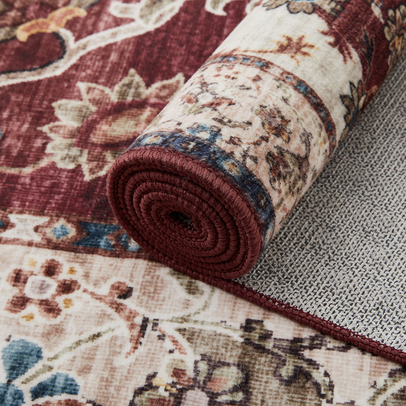 Cashmere Machine Tufted Area Rug ( Low-Pile Traditional), Rectangle 160 x 230 cm