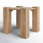 Table de bout en bois massif Wynda