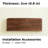 Black Walnut Solid Wood Floating Shelves, Wooden Shelves For Wall-1746789379