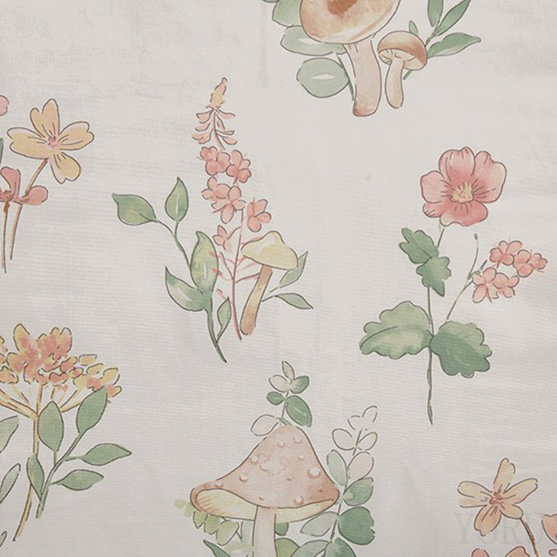 Full/Queen Mushroom Garden Comforter Set