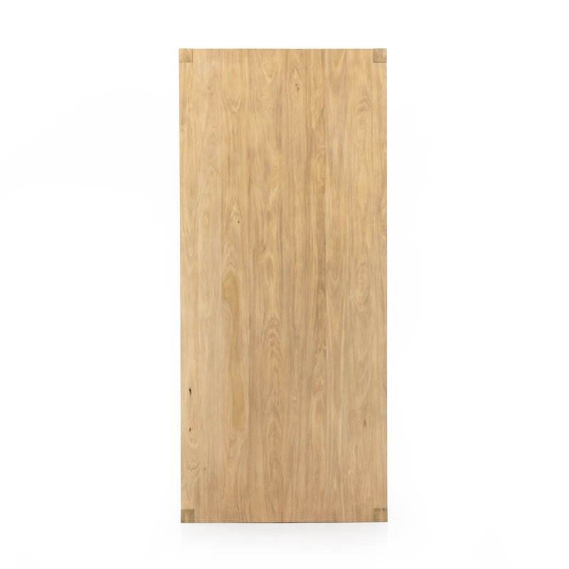 Isador Solid Wood Dining Table, Dry Wash Poplar, 30" H x 96" L x 42" W