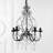 Minix 5 - Light Iron Dimmable Chandelier