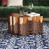 Kate Coffee Table with Cloud-Shaped Freeform Design – Modern Accent Table