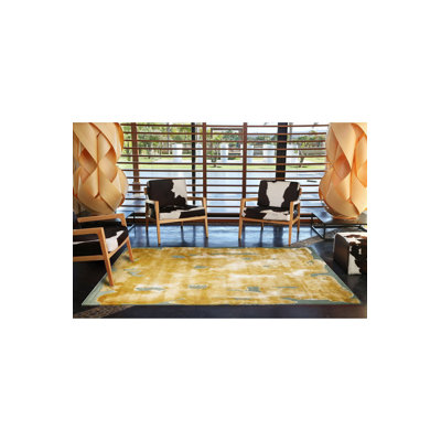 Tapis décoratif multicolore abstrait lavable à la machine