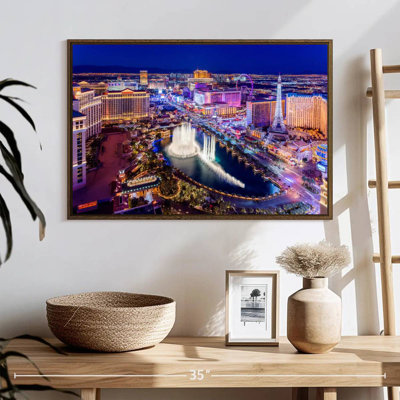 Las Vegas at Night Neon Lights