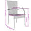 Adore 2 - Person Patio Dining Set with Round Table