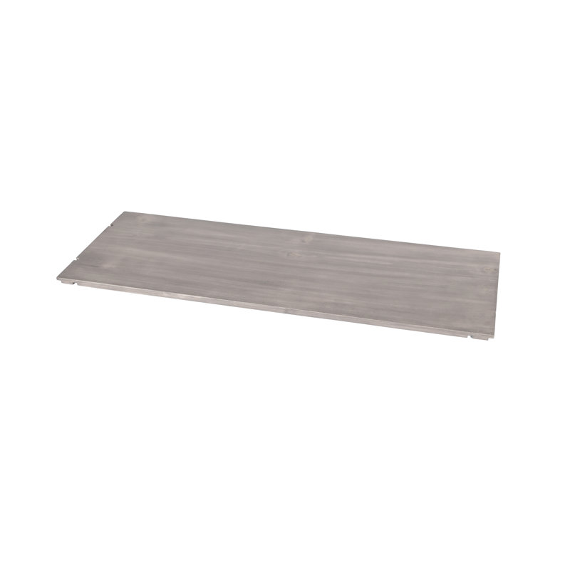 Aspen 12" x 32" x 1/2" Gray Pine Riser Shelf